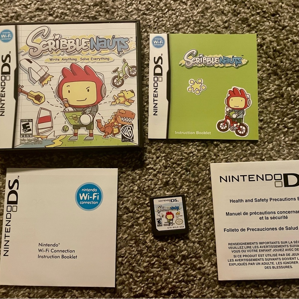Nintendo DS Scribblenauts Game - Multicolor